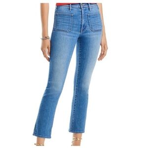 Mother Jeans Patch Pocket Insider Ankle Happy Pill